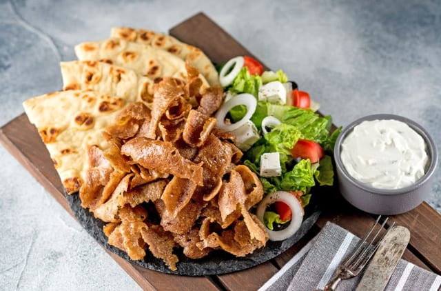 Gyro Platter.