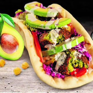 Falafel Avocado Wrap